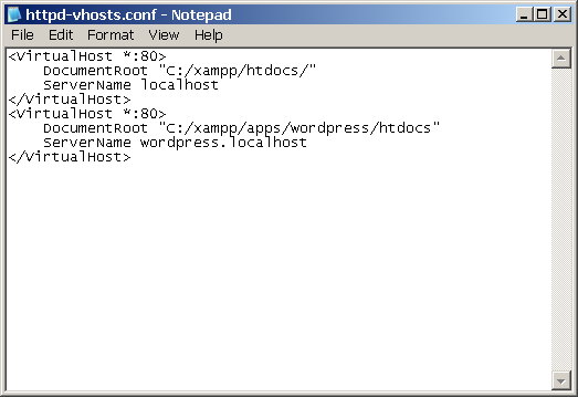 Configure Virtual Hosts